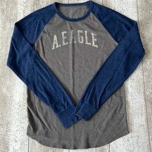 American Eagle Men’s Athletic Fit Thermal Long Sleeve Shirt Medium